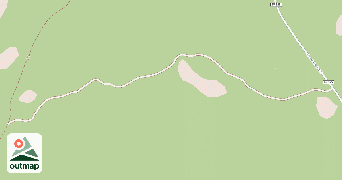 Map of USFS National Forest System Roads {9185BA66-DB86-4770-8BB8-09D1CE515E30}