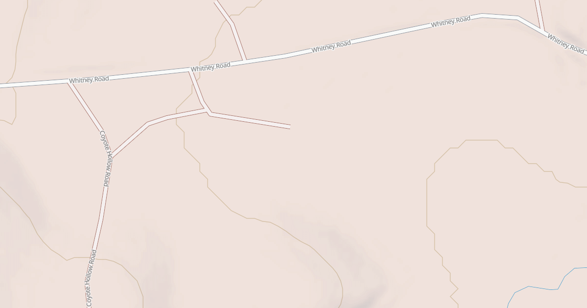 Map preview of COYOTE HOLLOW EAST