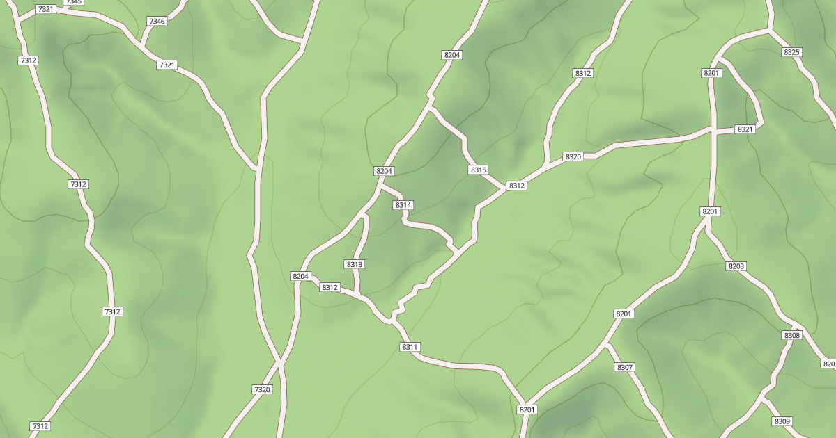 Map preview of USFS Motor Vehicle Use Map Trails 19236