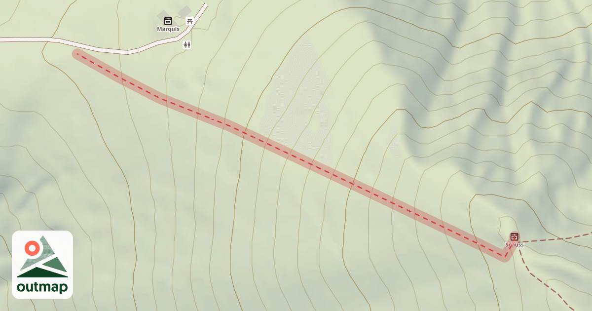 Map of Le Loup