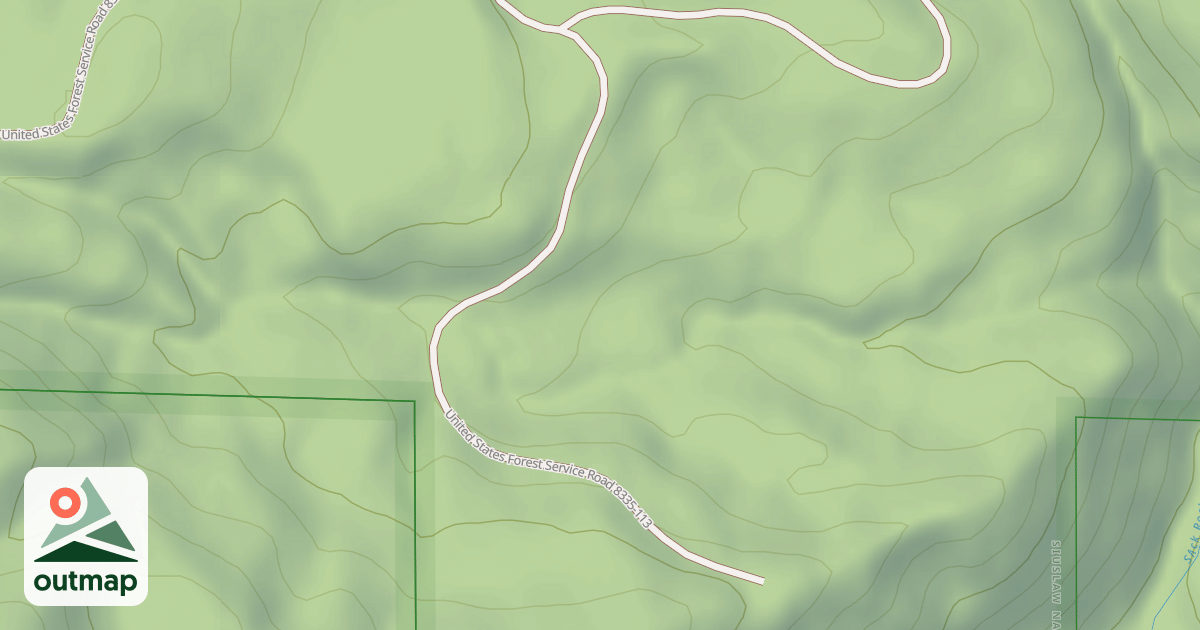 Map of USFS Motor Vehicle Use Map Roads {048DE304-D7D1-4CD7-B3BA-2500BC5A98F6}