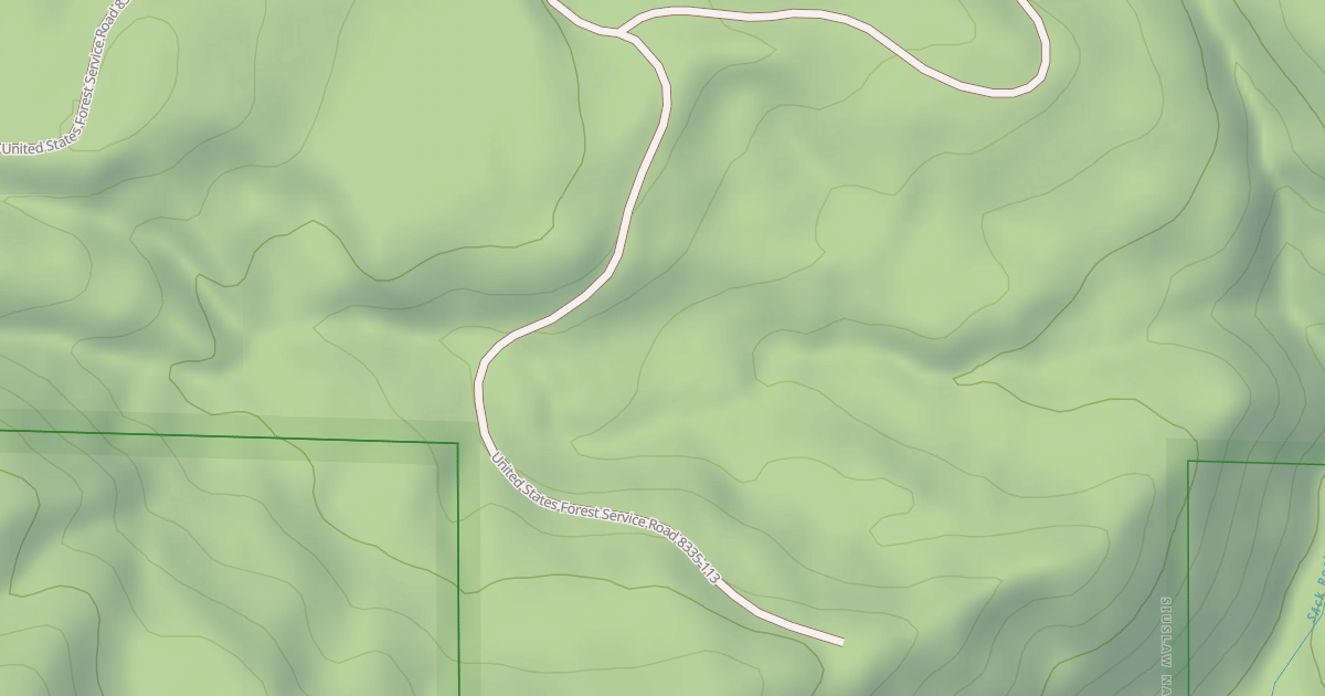 Map preview of USFS Motor Vehicle Use Map Roads {048DE304-D7D1-4CD7-B3BA-2500BC5A98F6}