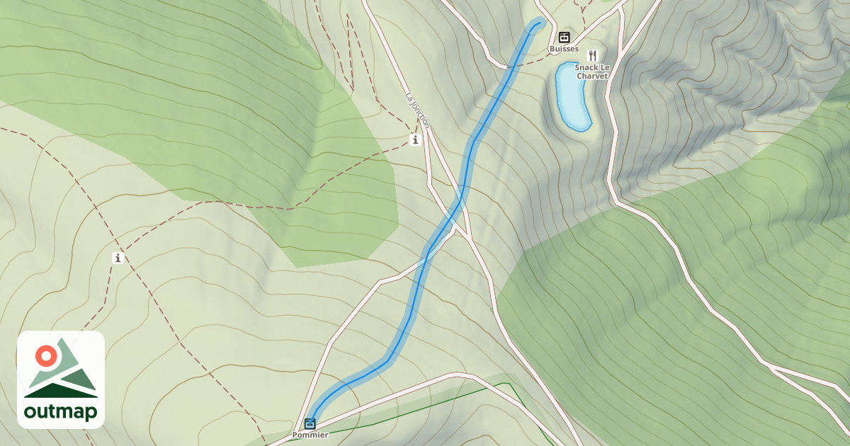 Map of Pommier
