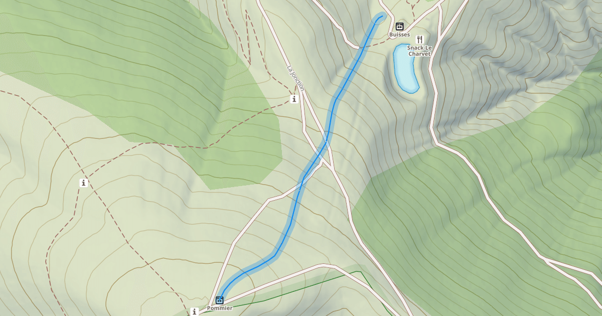 Map preview of Pommier