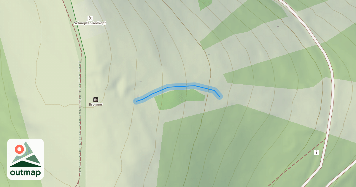 Map of Bronner rouge