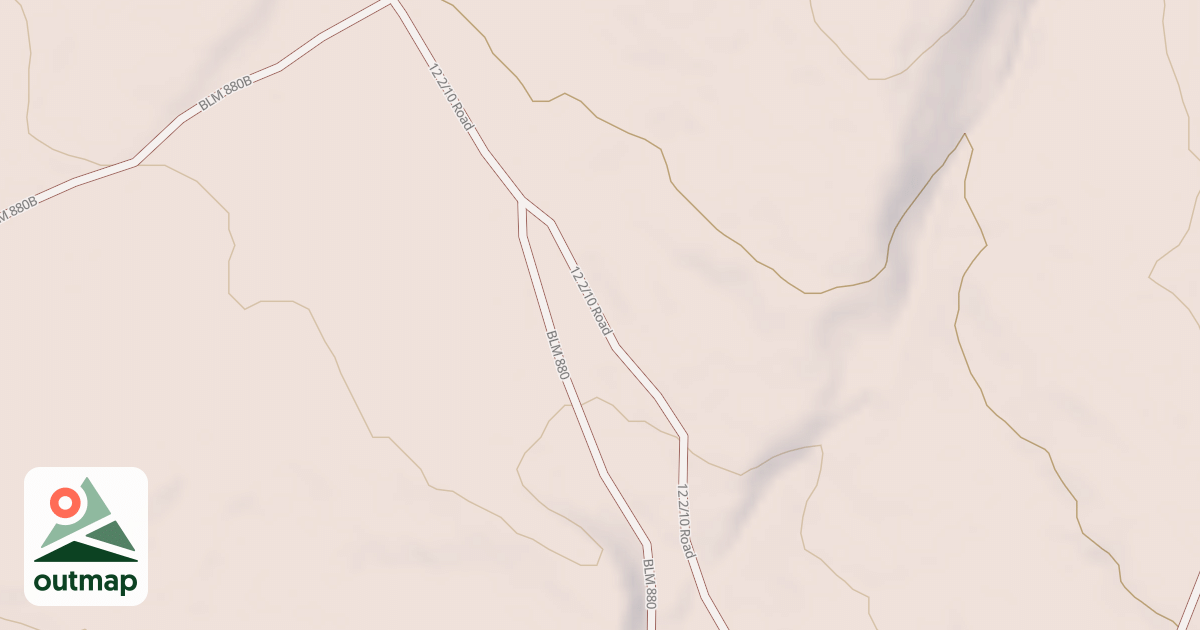 Map of BLM National GTLF Public Motorized Roads 7b2849f9-4bfe-4e44-999d-b88407184922