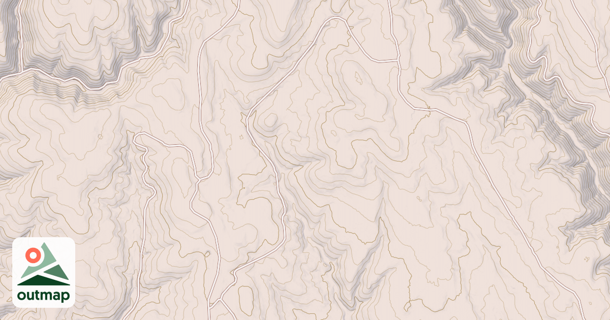 Map of N 407 DOE CREEK