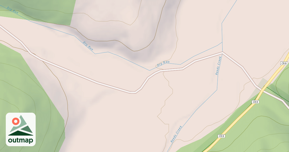 Map of DRY RUN