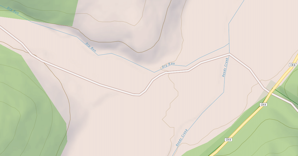 Map preview of DRY RUN