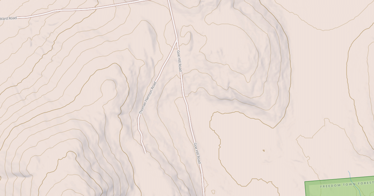 Map preview of Granite Ln