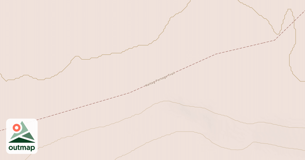 Map of Iditarod National Historic Trail