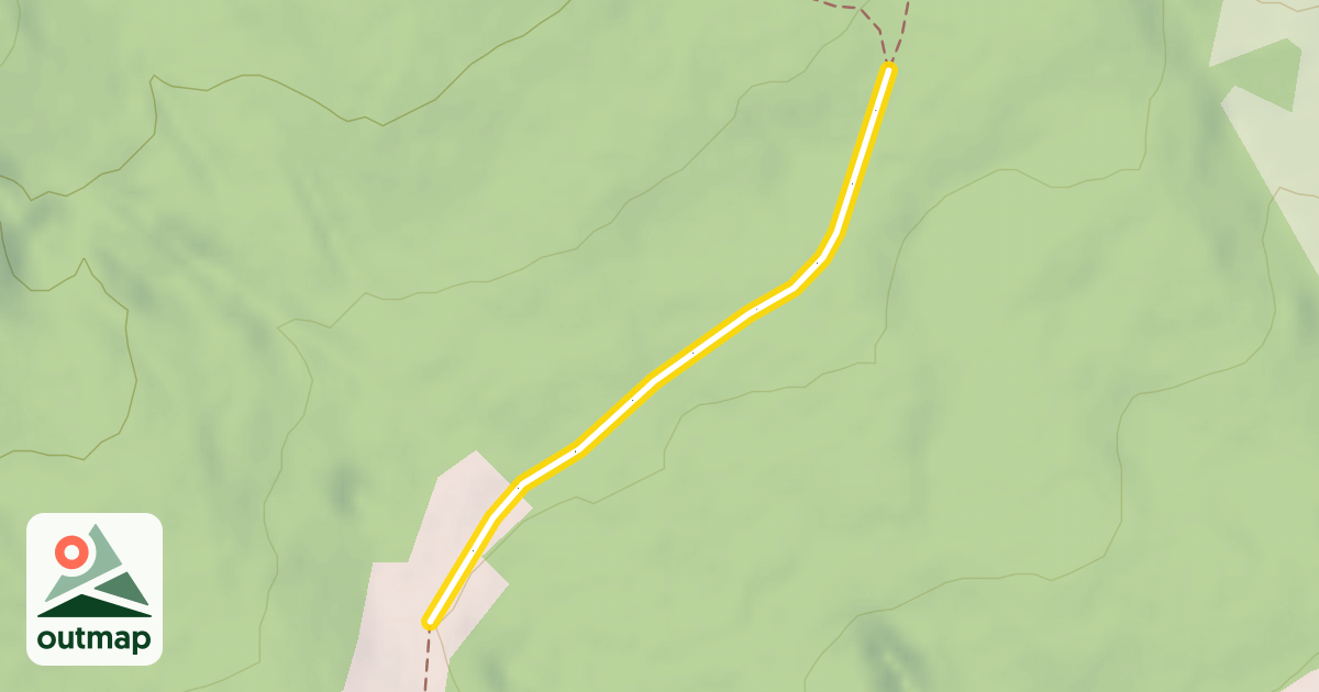 Map of Chemin des Brenets aux Granges de Germinand