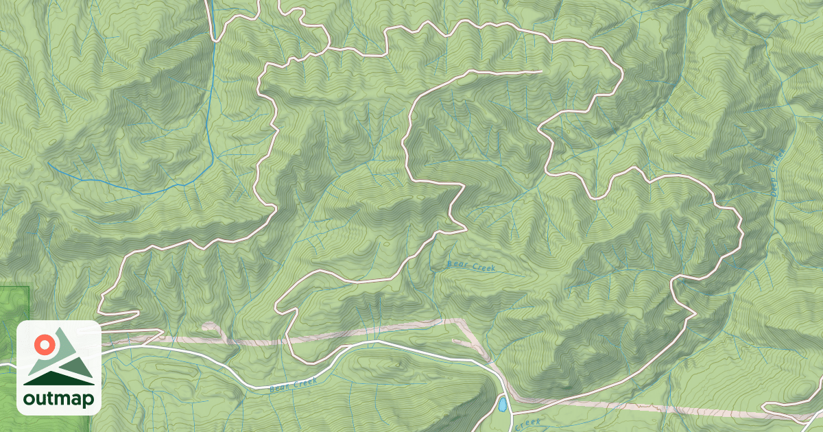 Map of USFS National Forest System Roads {18197352-3C7F-4F4E-8EFE-99795DF4F365}