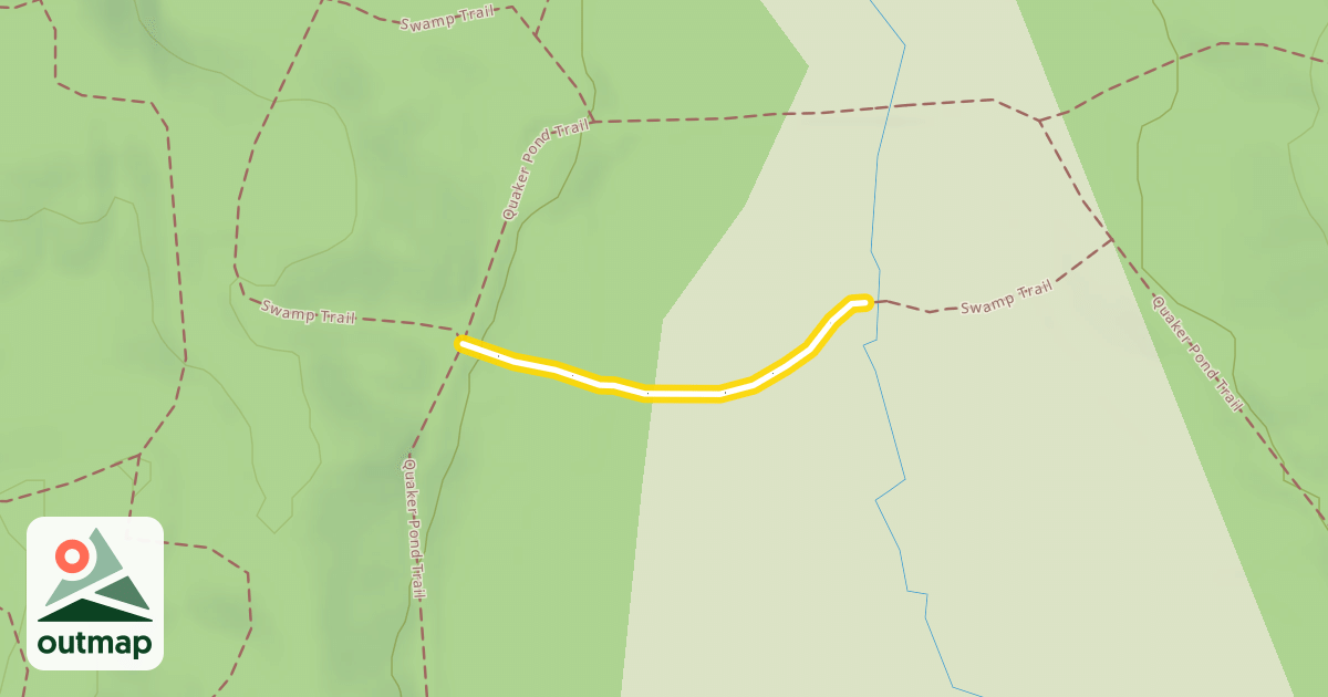 Map of Swamp Trail