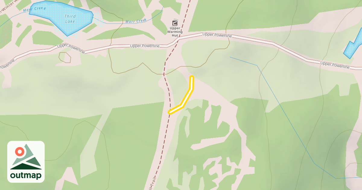 Map of Upper Wells Grey