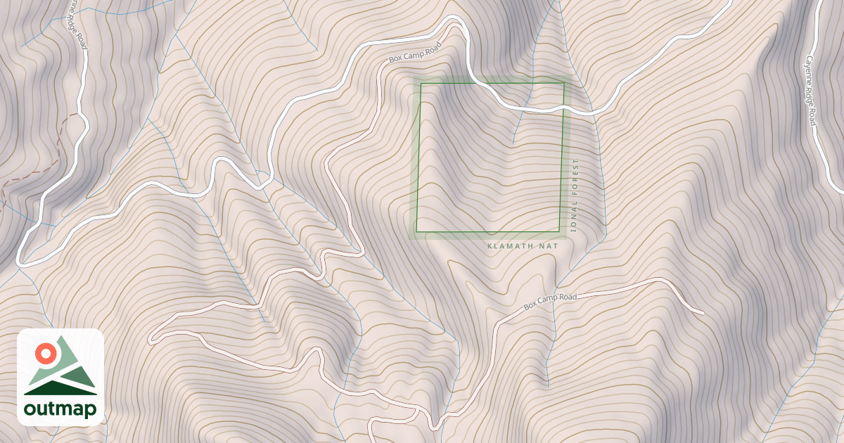 Map of BOX CAMP