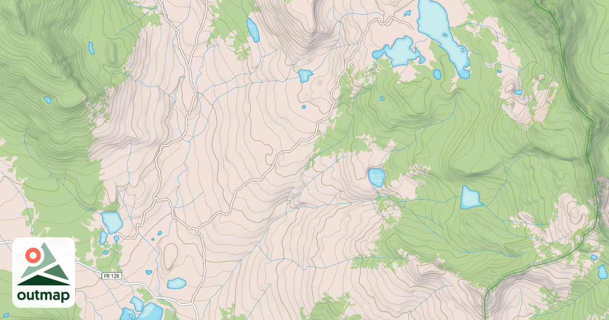 Map of GOODENOUGH RESERVOIR