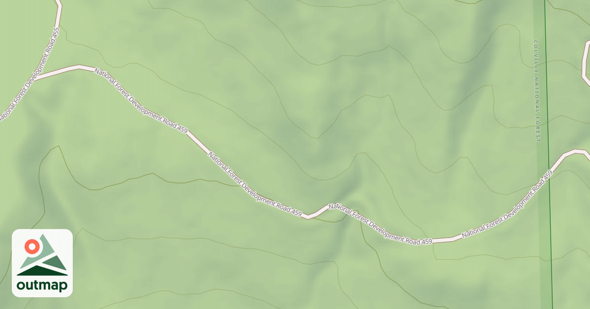 Map of USFS Motor Vehicle Use Map Roads {36BADAA6-194F-429F-AC3D-D35F4FC7ED0F}