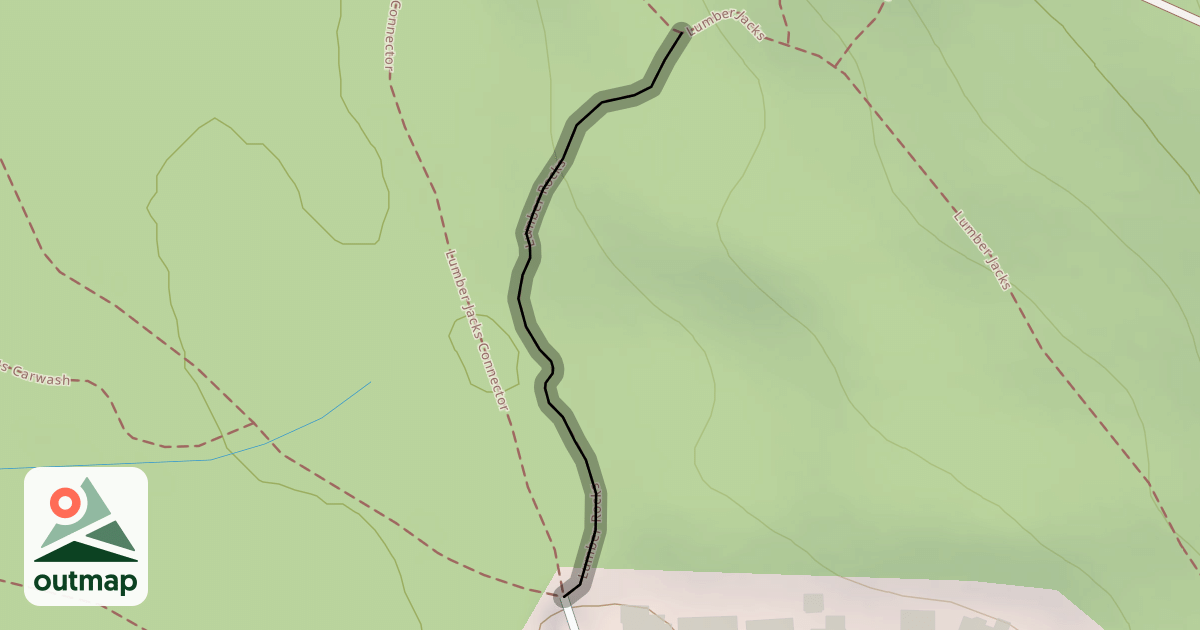 Map of Lumber Rocks