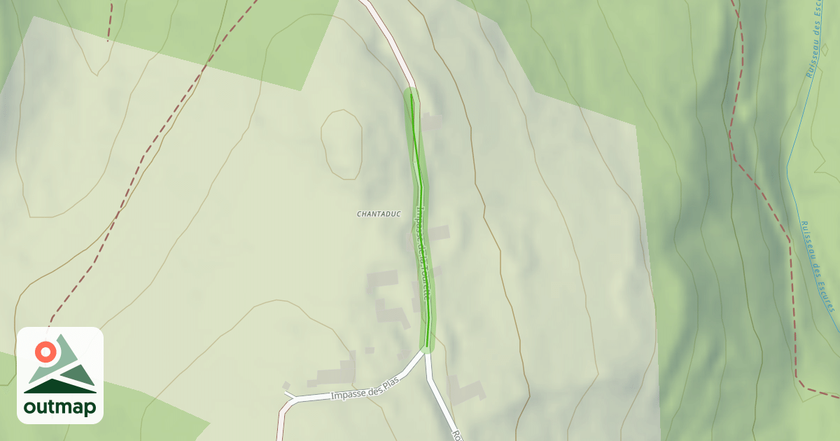 Map of Impasse de la Tourette