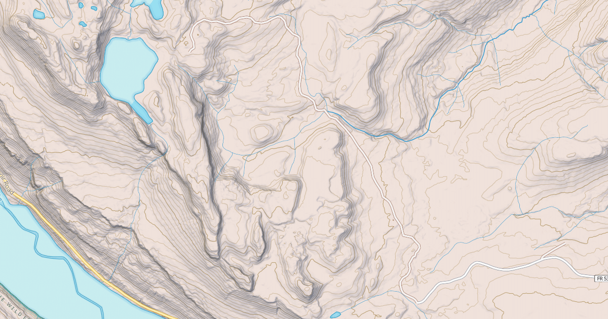 Map preview of LOST LAKES