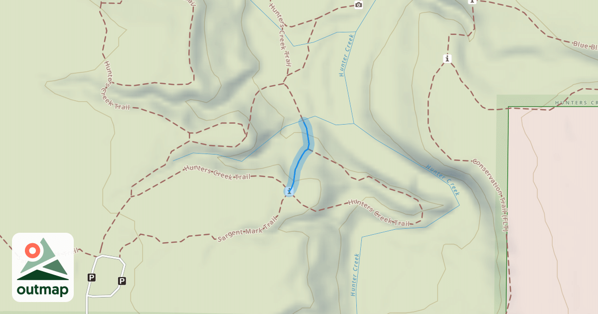 Map of Sargent Mark Trail