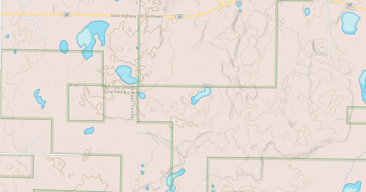 Map preview of MN 200 SPUR 3781