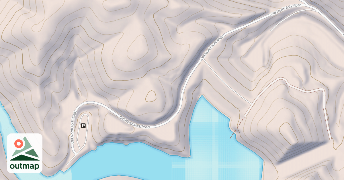Map of POUND BOAT LAUNCH