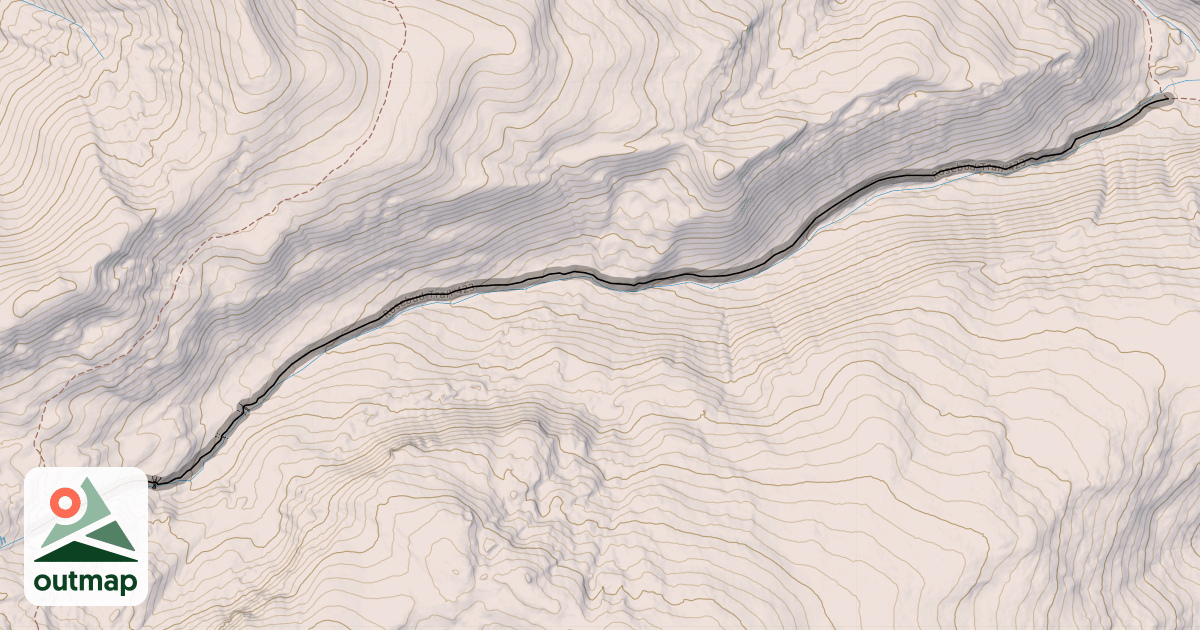 Map of Rosebud Trail 423