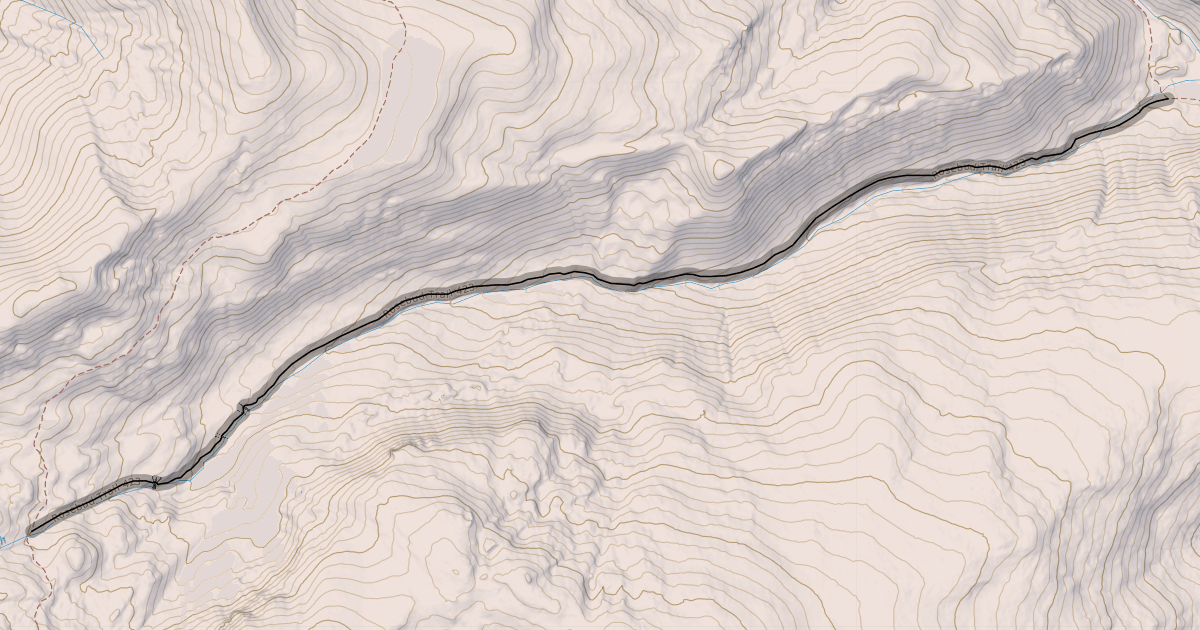 Map preview of Rosebud Trail 423