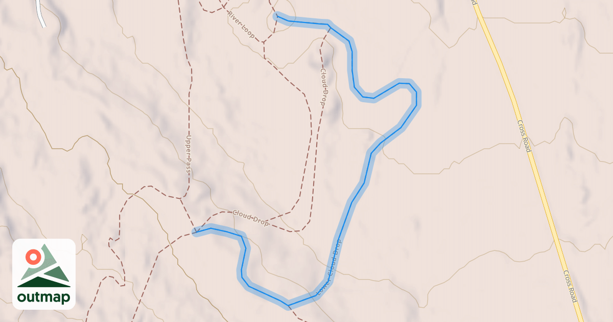 Map of Lower Cloud Drop
