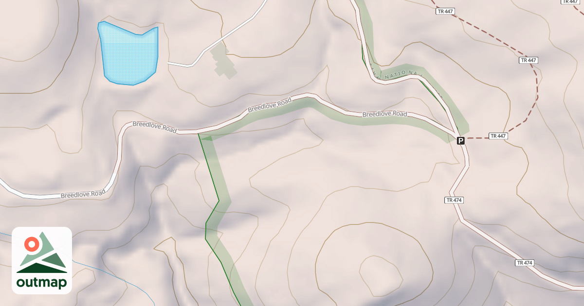Map of POPLAR MTN
