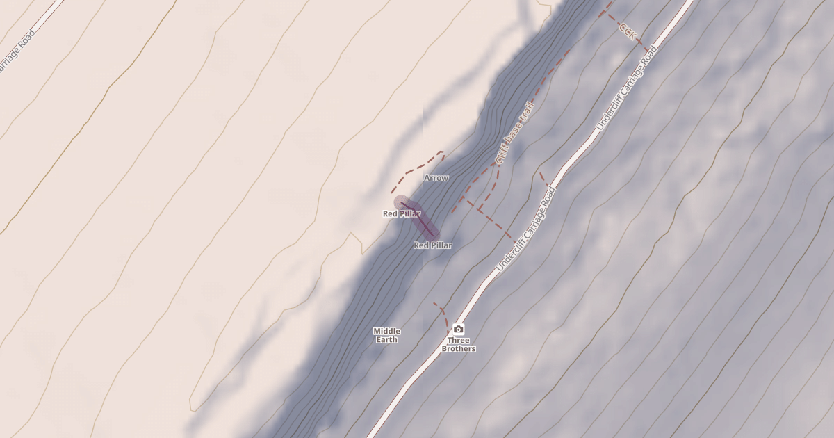 Map preview of Red Pillar