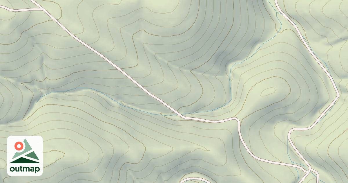 Map of 16049: Temblor Ridge