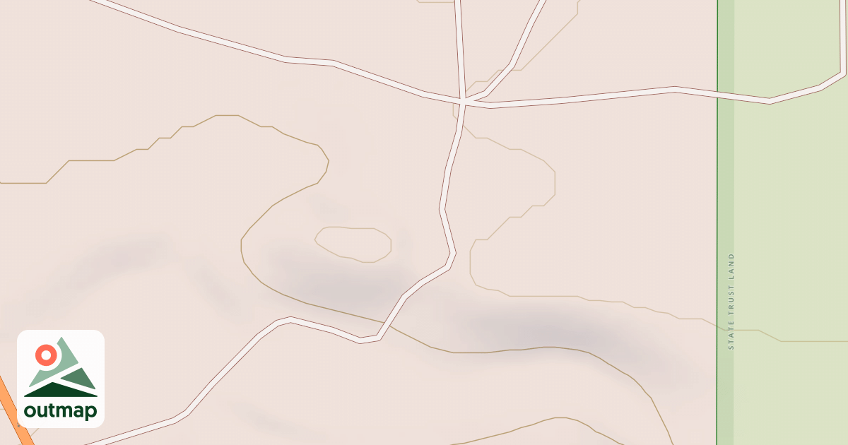 Map of BLM National GTLF Public Motorized Roads 25d63069-508c-429d-b3e0-17196da8dc31