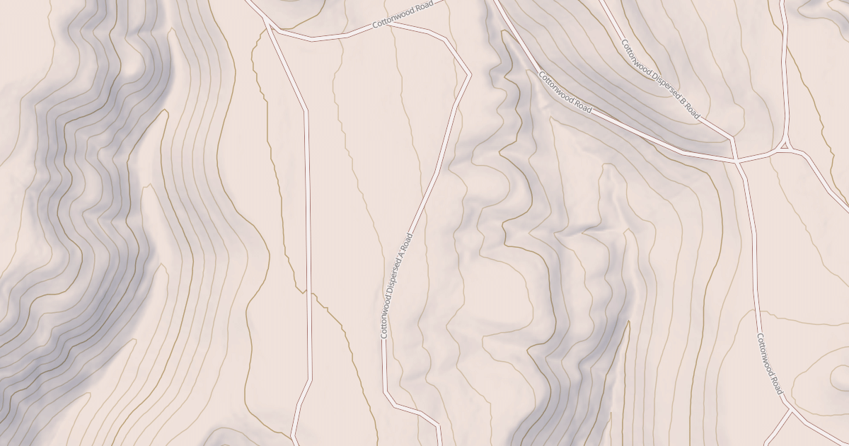 Map preview of COTTONWOOD DISPERSED A