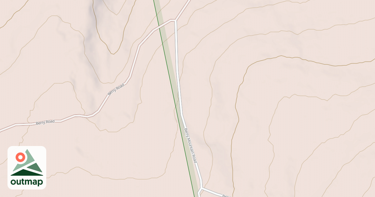 Map of Haldeman & Greenland Tracts - Snowmobile Trails