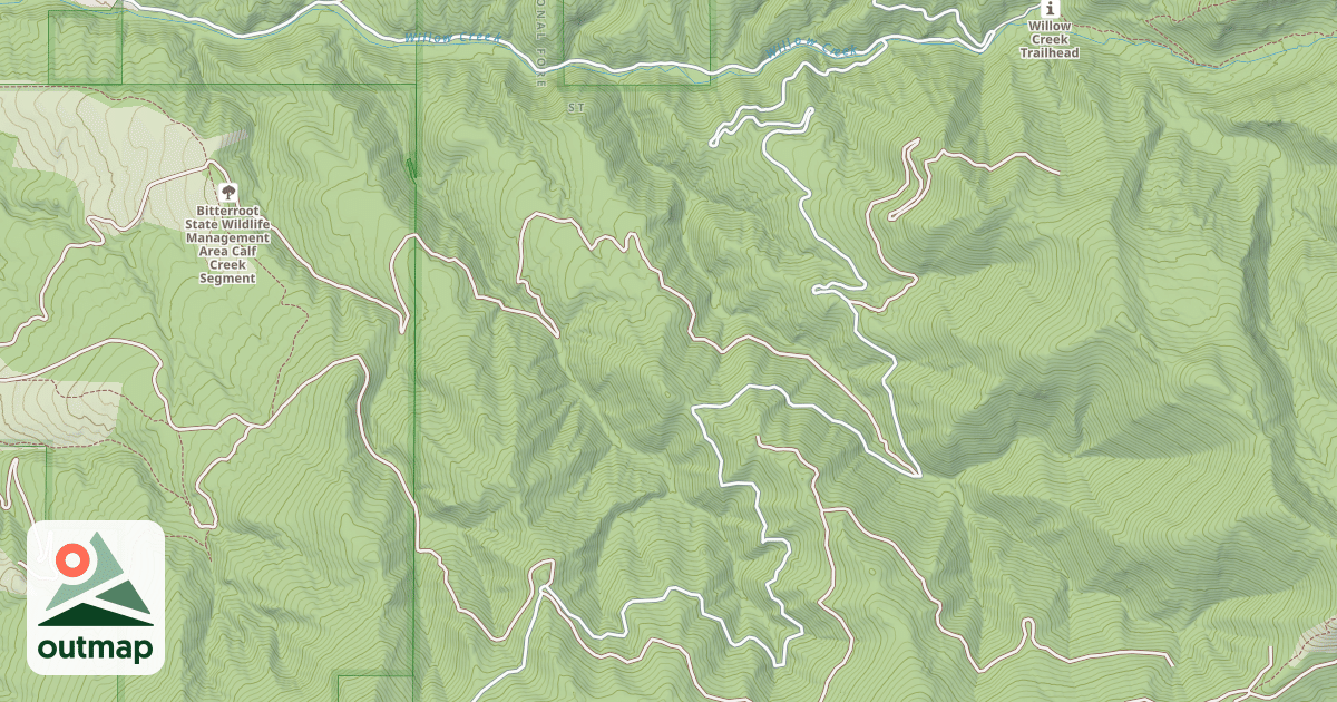 Map of (FDR) WILLOW-ST.CLAIR