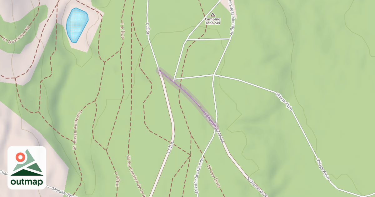 Map of 5 Chemin du Relais