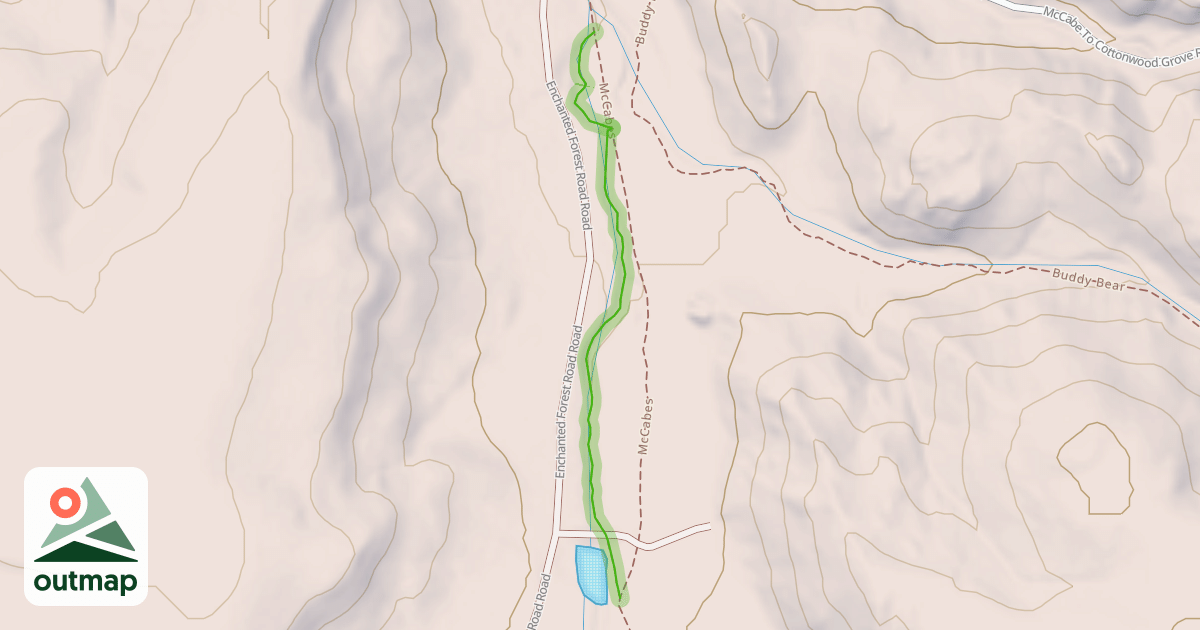 Map of McCabes