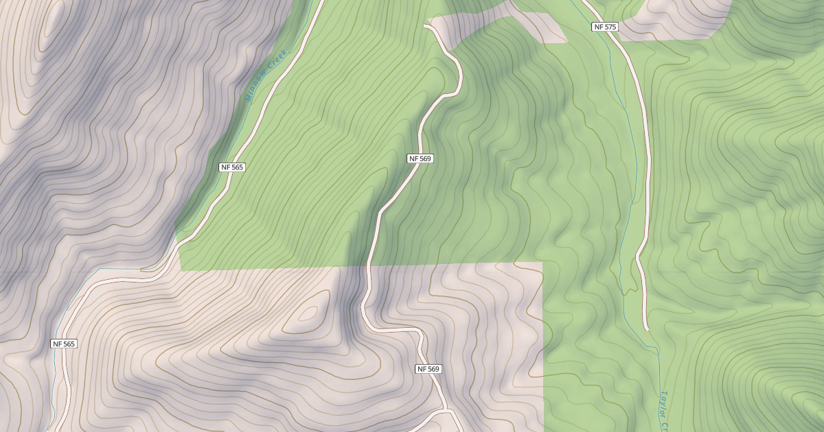 Map preview of MINNOW RIDGE