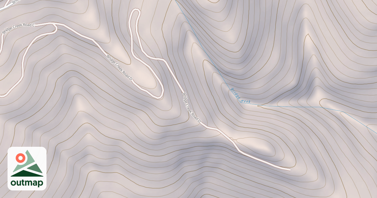 Map of BRIDGE CREEK D