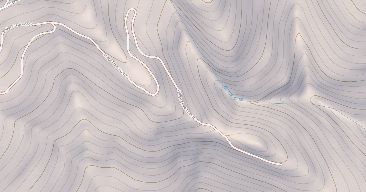 Map preview of BRIDGE CREEK D