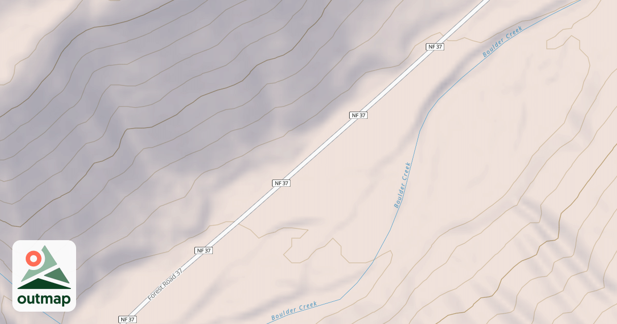 Map of BROMAS-BOULDER DISPERSE*