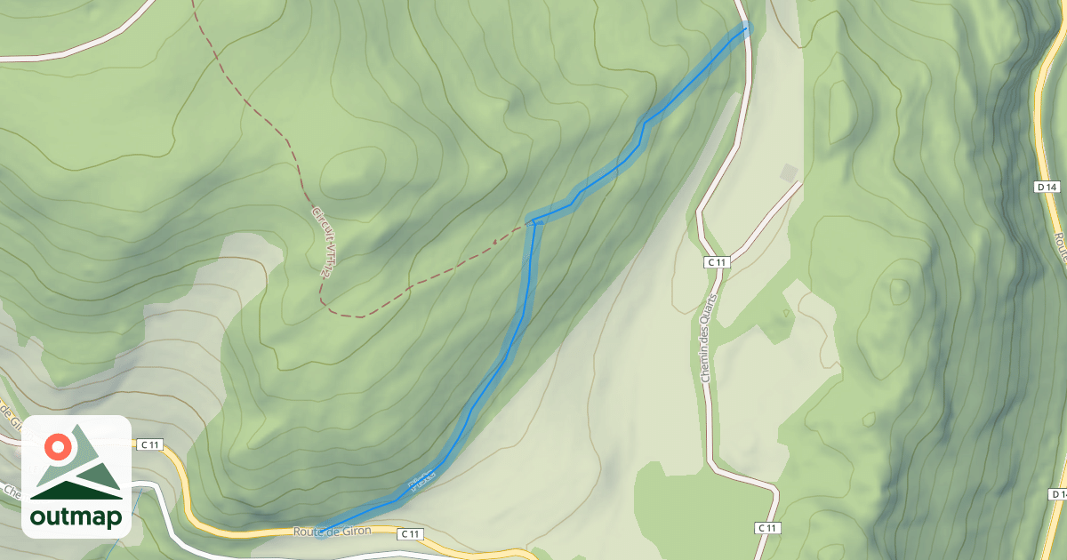 Map of Piste