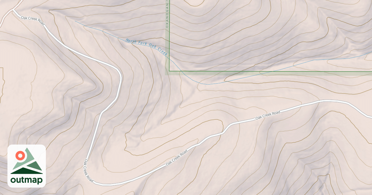 Map of OAK CREEK