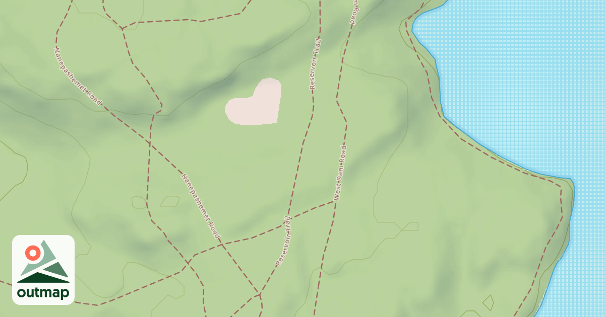 Map of Reservoir Trail
