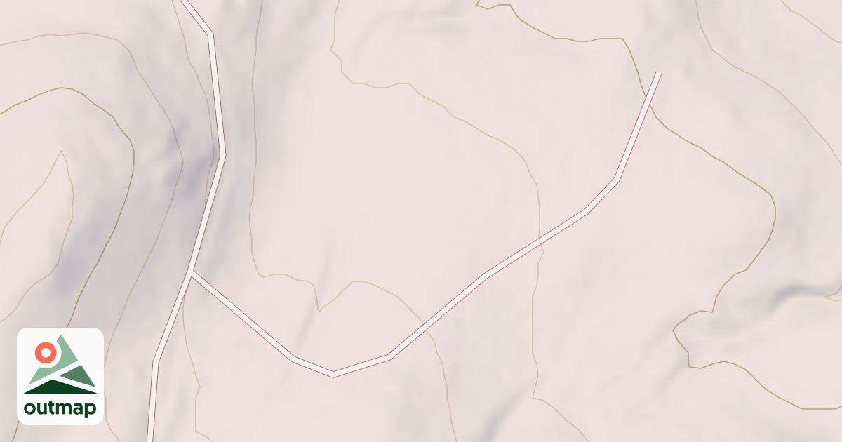Map of COLD SPRINGS EAST SPUR