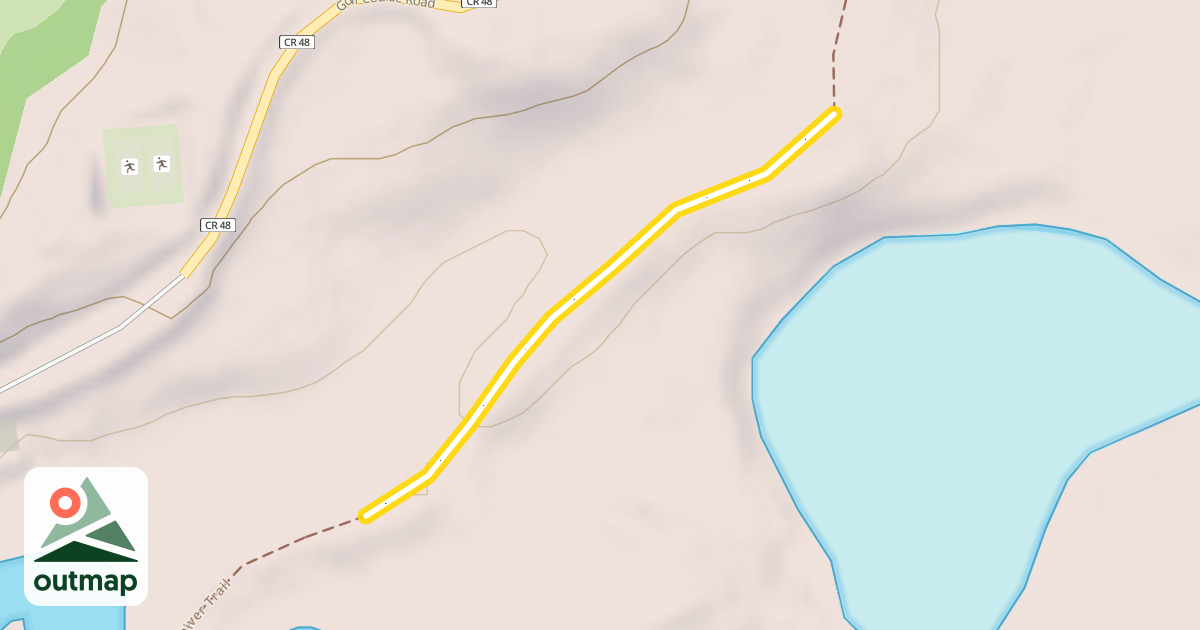 Map of Colorado River Trail