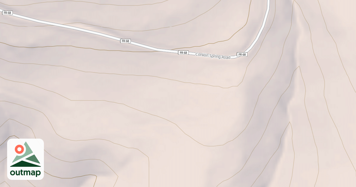 Map of USFS National Forest System Roads {AAACBEE6-46C8-4D07-8789-5B4886B8F66B}